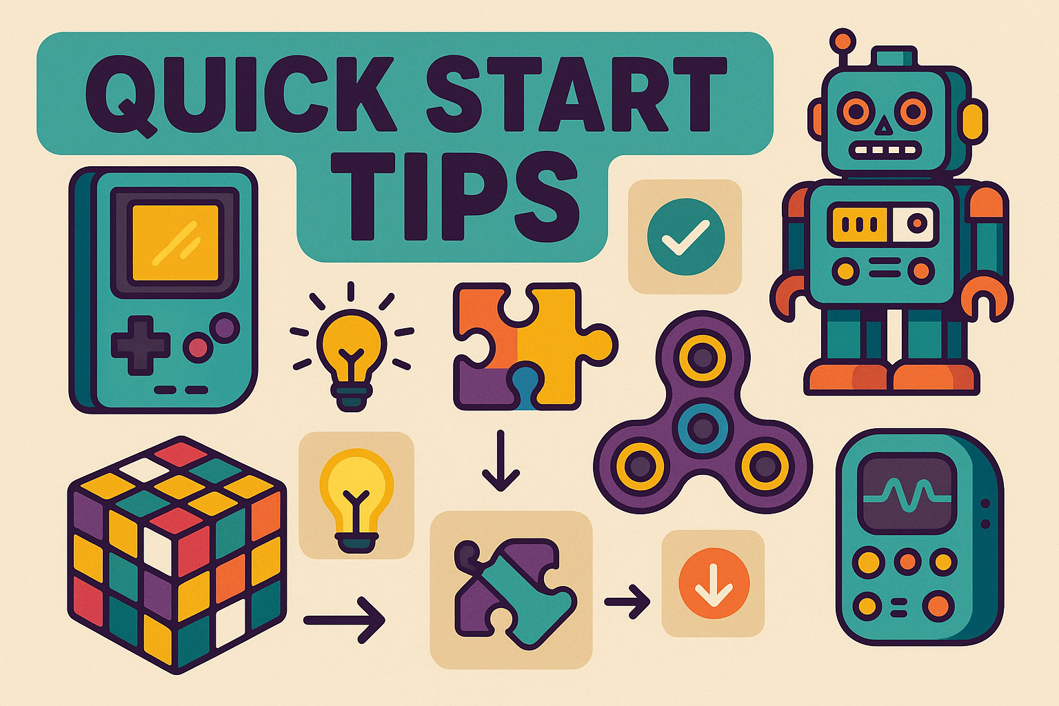 Quick-Start Tips for Quirky Gadgets, Puzzles & Collectibles