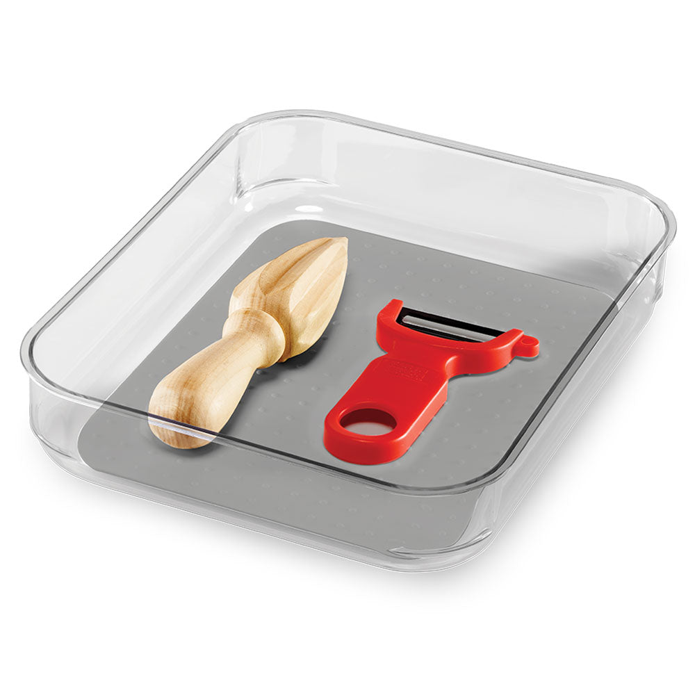 MADESMARTクリアソフトグリップビン(灰色)