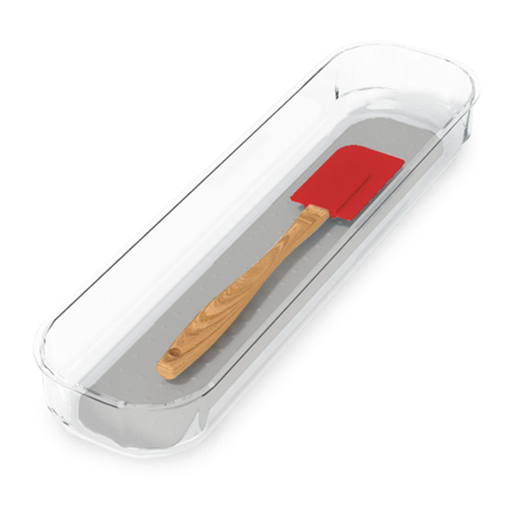 MADESMARTクリアソフトグリップビン(灰色)