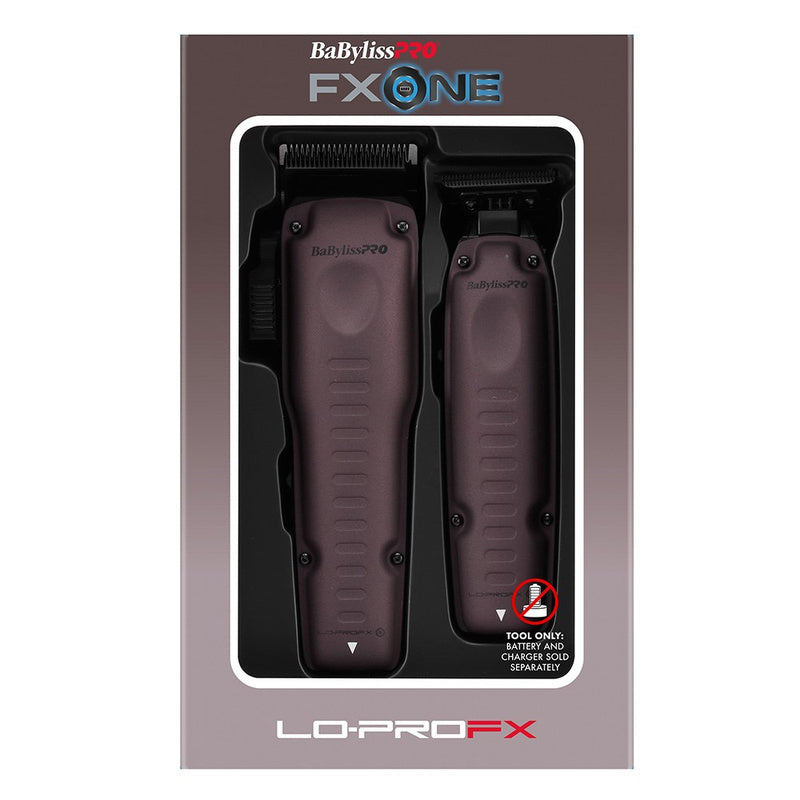 BaBylissPRO FXOne LoPROFX Clipper Trimmer Duo (Nightfall)