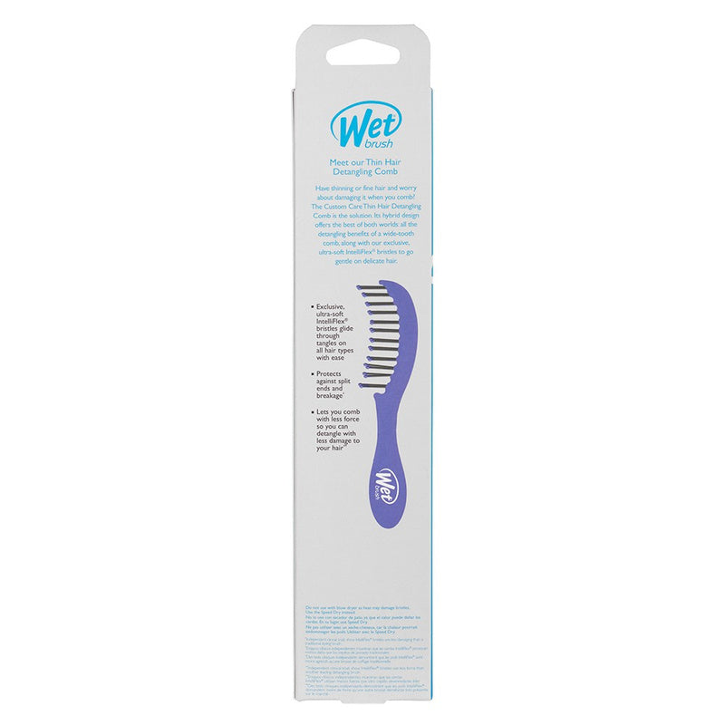 WetBrush Thin Hair Detangling Comb (Purple)