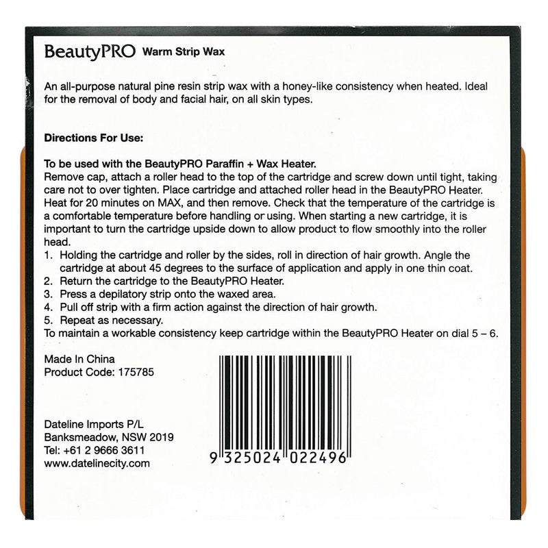 BeautyPRO Warm Strip Wax 80g 6pk