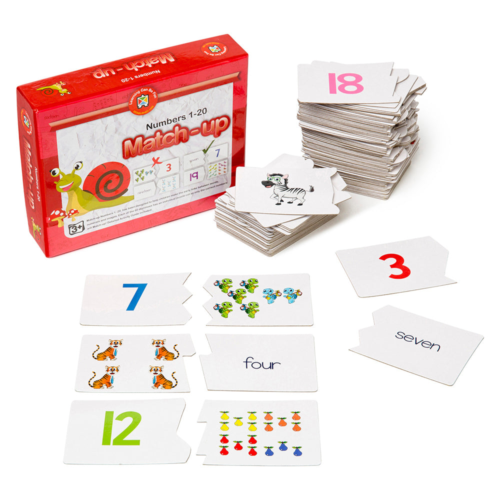 Match-Up Numbers 1-20 Educational Game