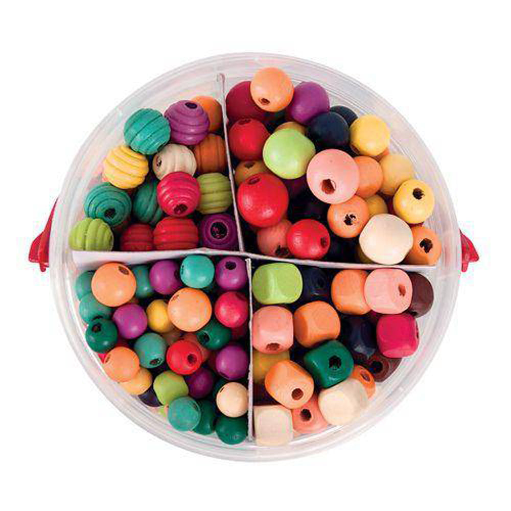 Basics Wooden Beads 575g
