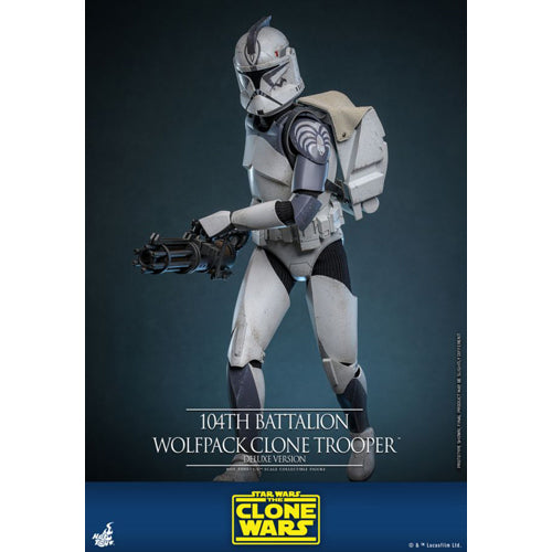 Star Wars 104th Battalion Wolfpack Clone Trooper Deluxe 1:6 Figure