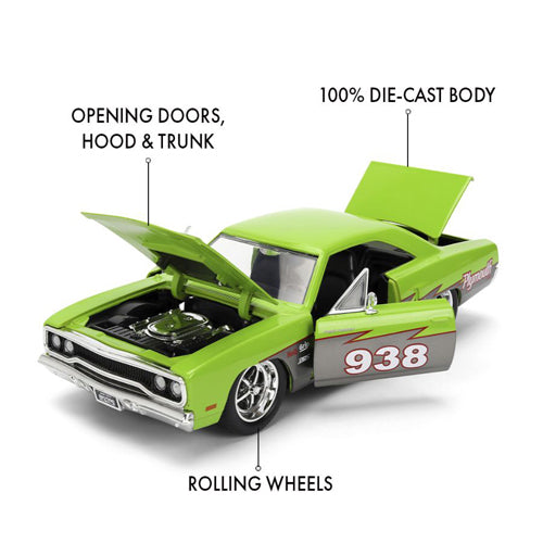 Big Time Muscle 1970 Plymouth Road Runner 1:24 Diecast