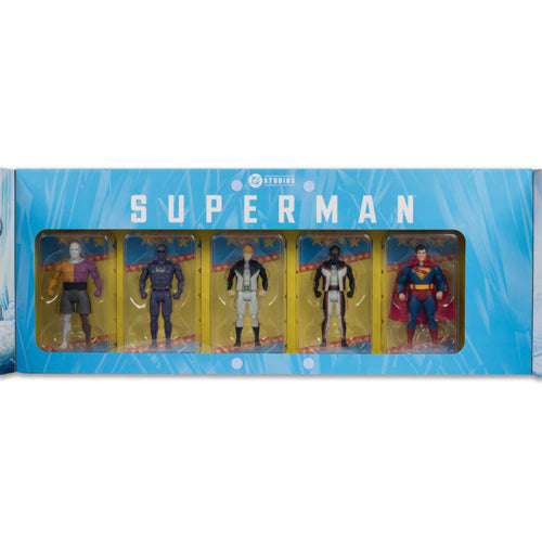 Superman 2025 Gold Label Super Powers Figure Set 5-Pack