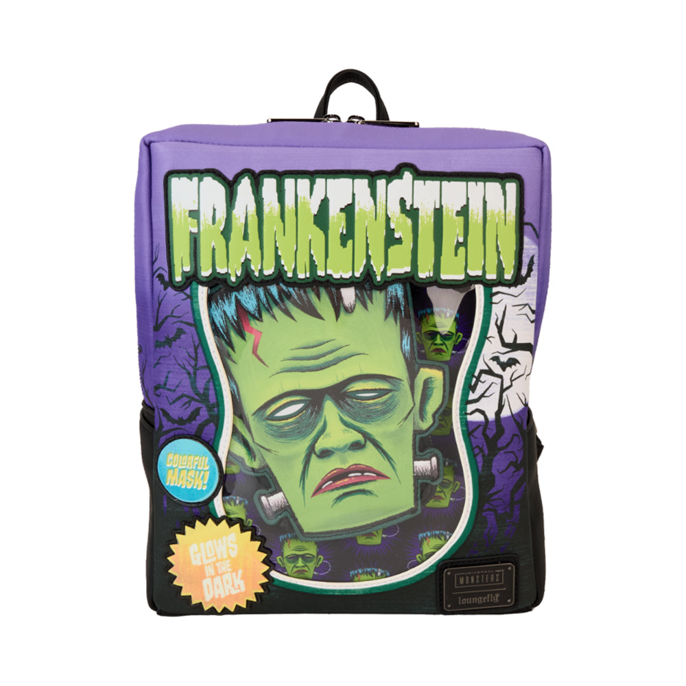 Universal Monsters Frankenstein Neon Mask Mini Backpack