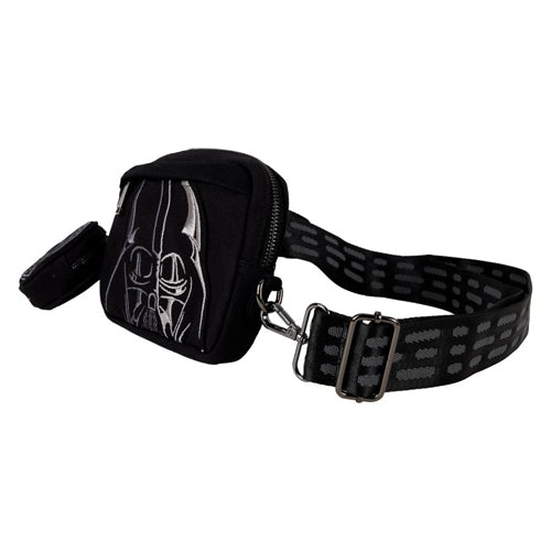 Star Wars Darth Vader Canvas Sling Crossbody Bag w/ Coin Bag