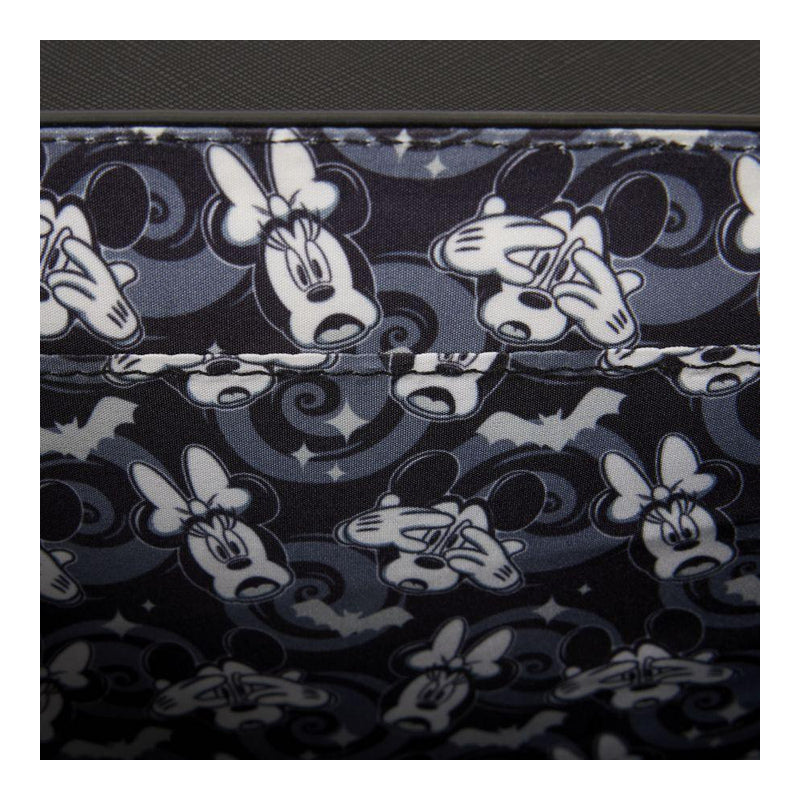 Disney Mickey & Minnie Spiderweb and Bats Crossbody Bag