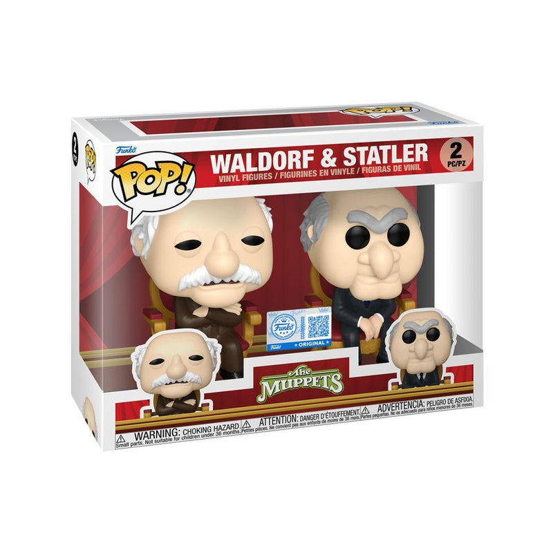 Muppets Waldorf and Statler Pop! 2-Pack