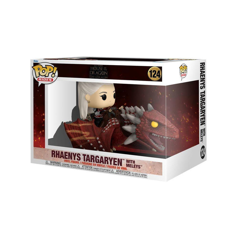 House of the Dragon Rhaenys Targaryen on Meleys Pop! Ride