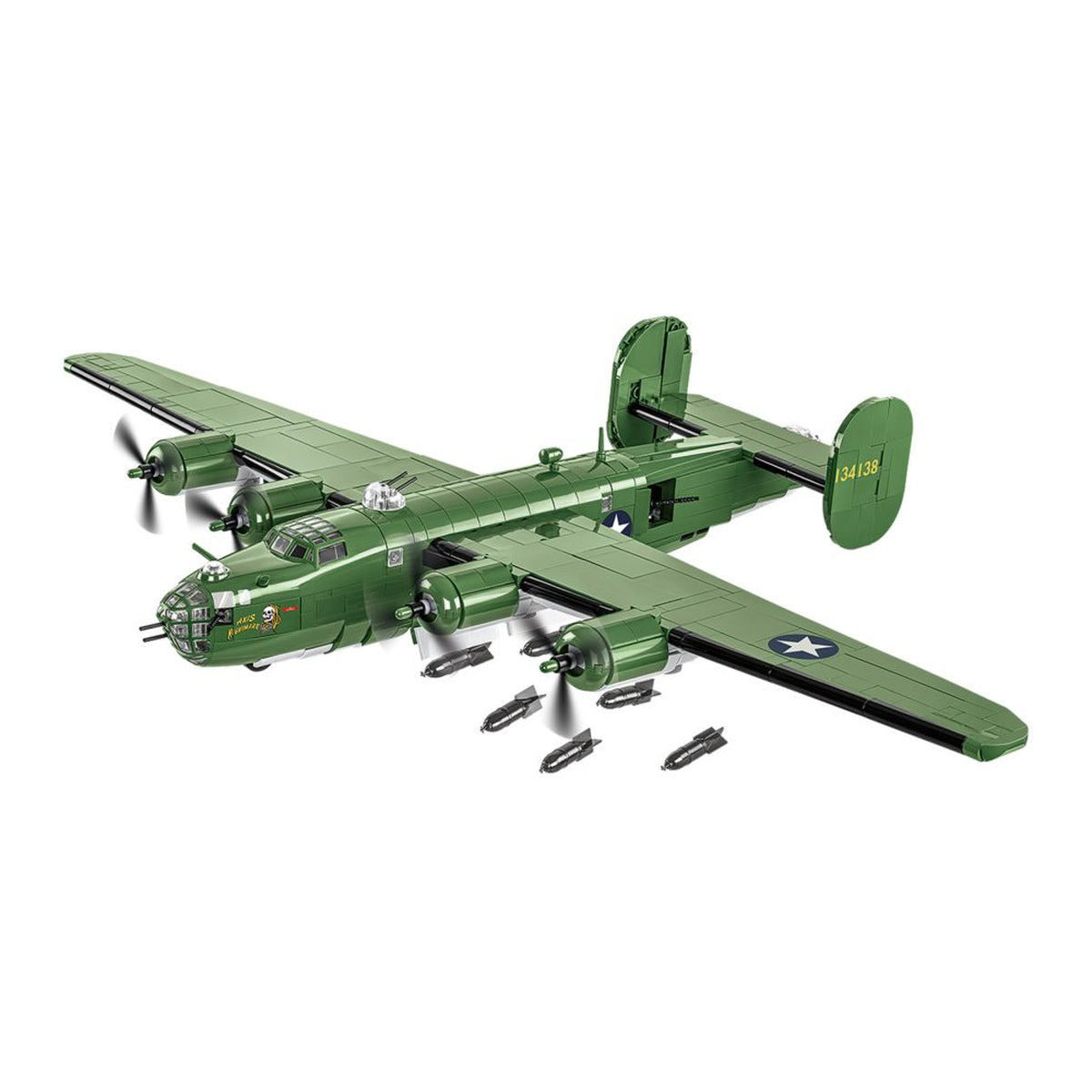 World War 2 Consolidated B-24D Liberator (1413 Piece Kit)