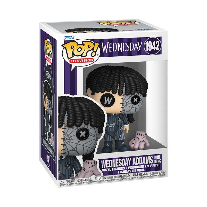 Wednesday (TV) Wednesday & Thing Patchwork Pop! Vinyl