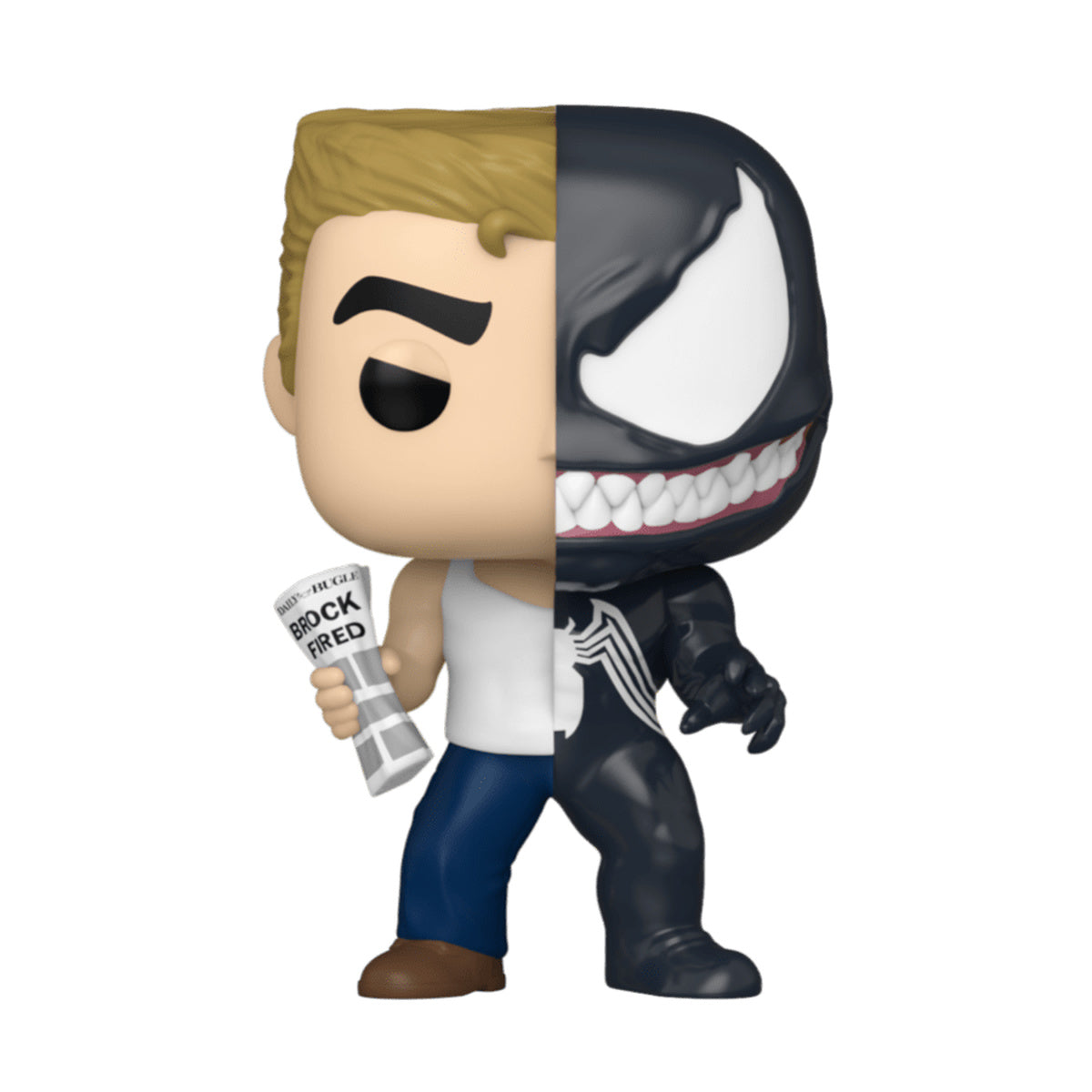 Marvel: Split Eddie Brock/Venom Pop! Vinyl