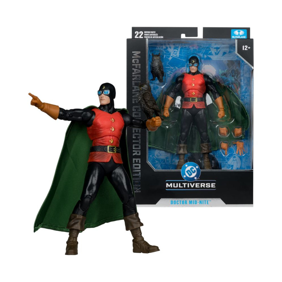 DC Comics #48 Doctor Midnite 7" Collector Edition Figure