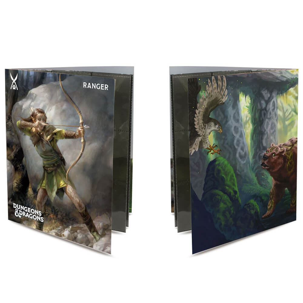 D&D-Klassen-Folio mit Aufklebern