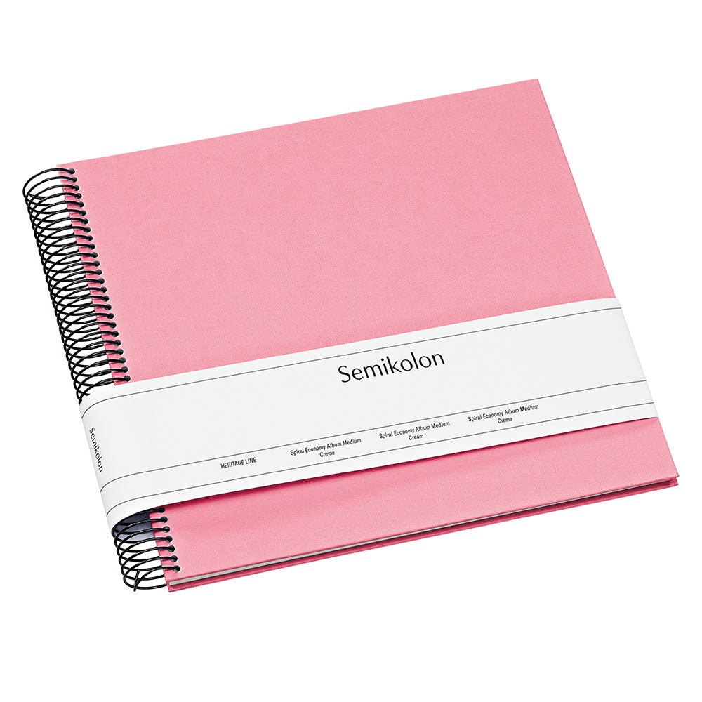 スパイラルエコノミーフォトアルバムW/クリームページ(ミディアム)