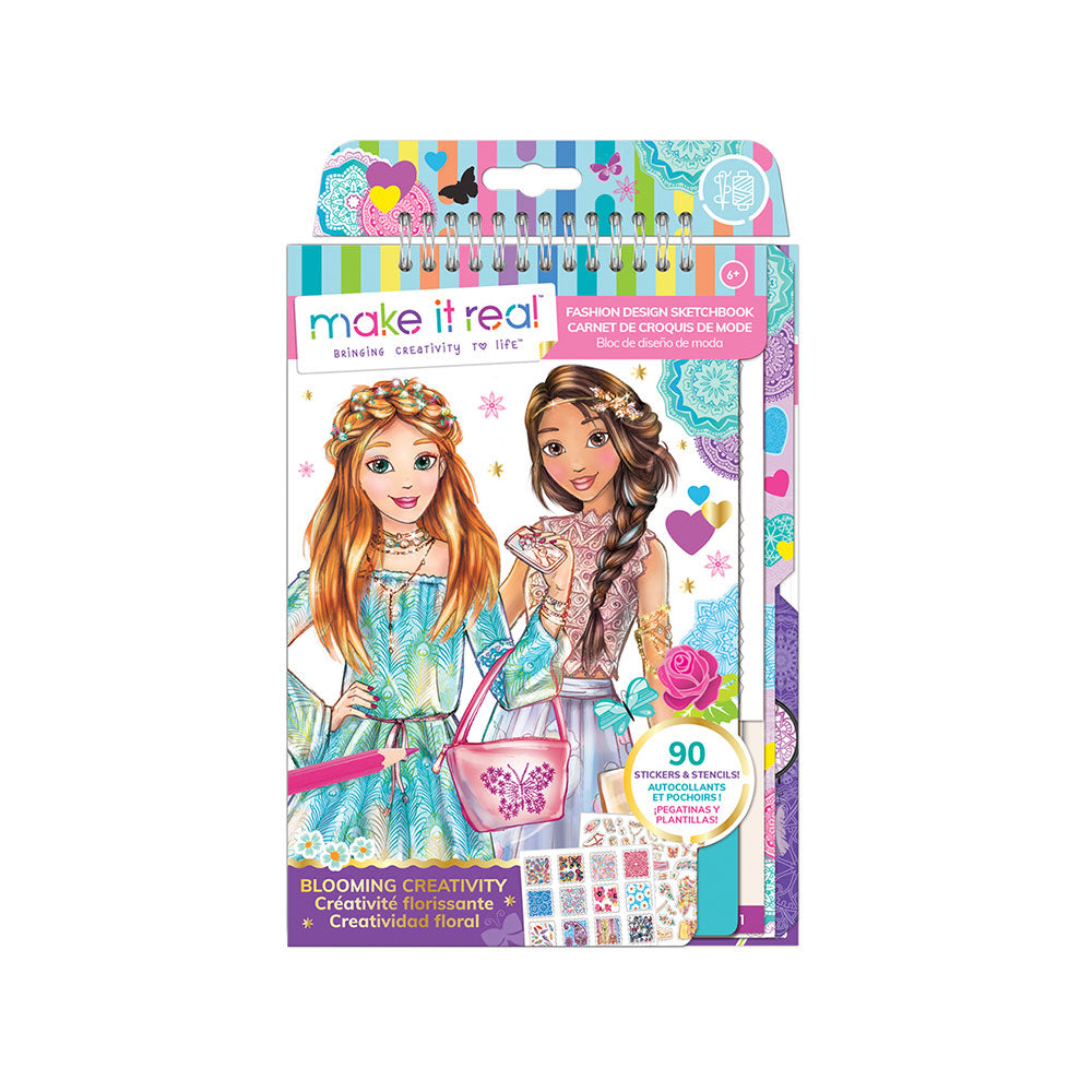 Machen Sie es zu einem echten Modedesign-Skizzenbuch