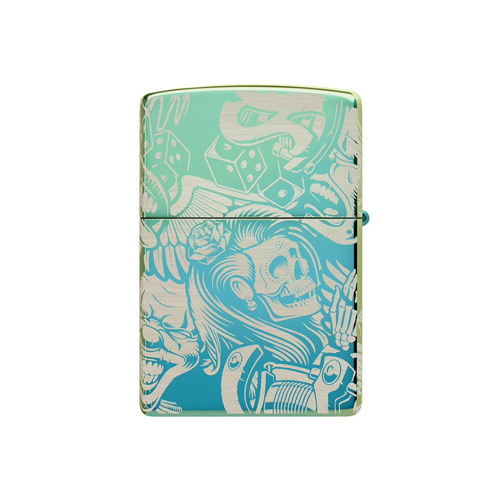 Zippo Tattoo Laser 360 Sturmfeuerzeug