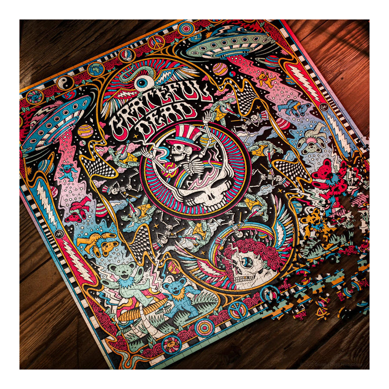 theory11 Grateful Dead Puzzle Jigsaw Puzzle 1000pcs