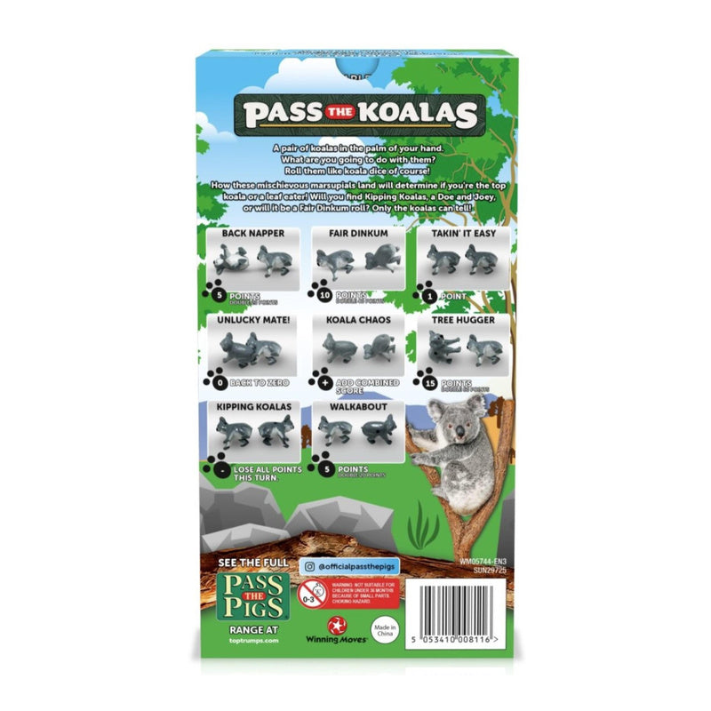 Pass the Koalas Original Version Board Game