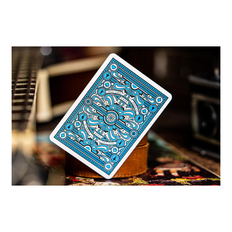 theory11 the Beatles Blue Playing Cards