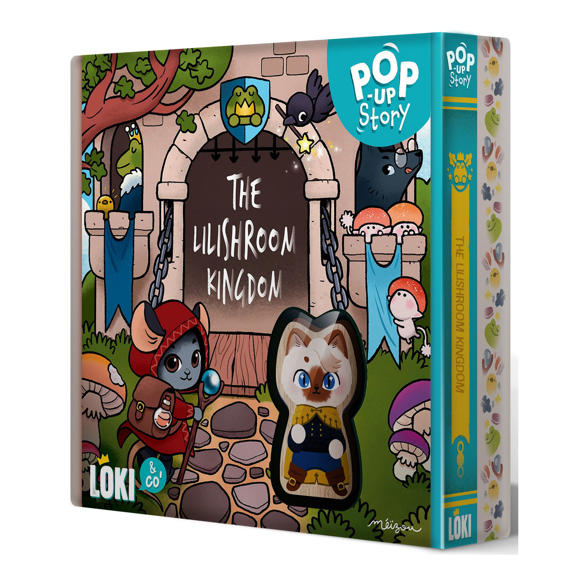 Pop-Up Story the Lilishroom Kingdom Board Game