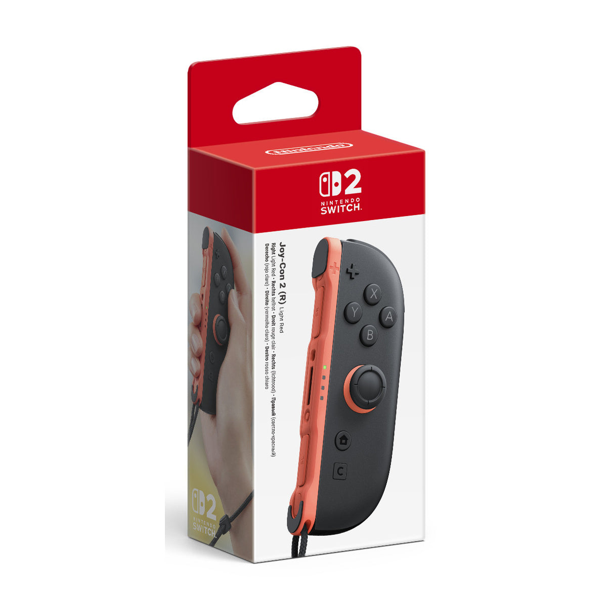 SW2 Joy-Con 2 R (Light Red)