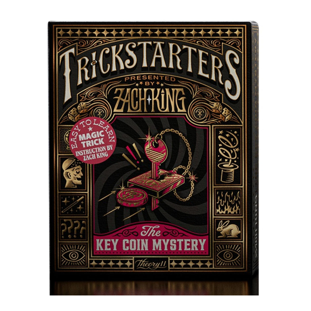 TRICKSTARTERS by Zach King the Key Coin Mystery Party Game