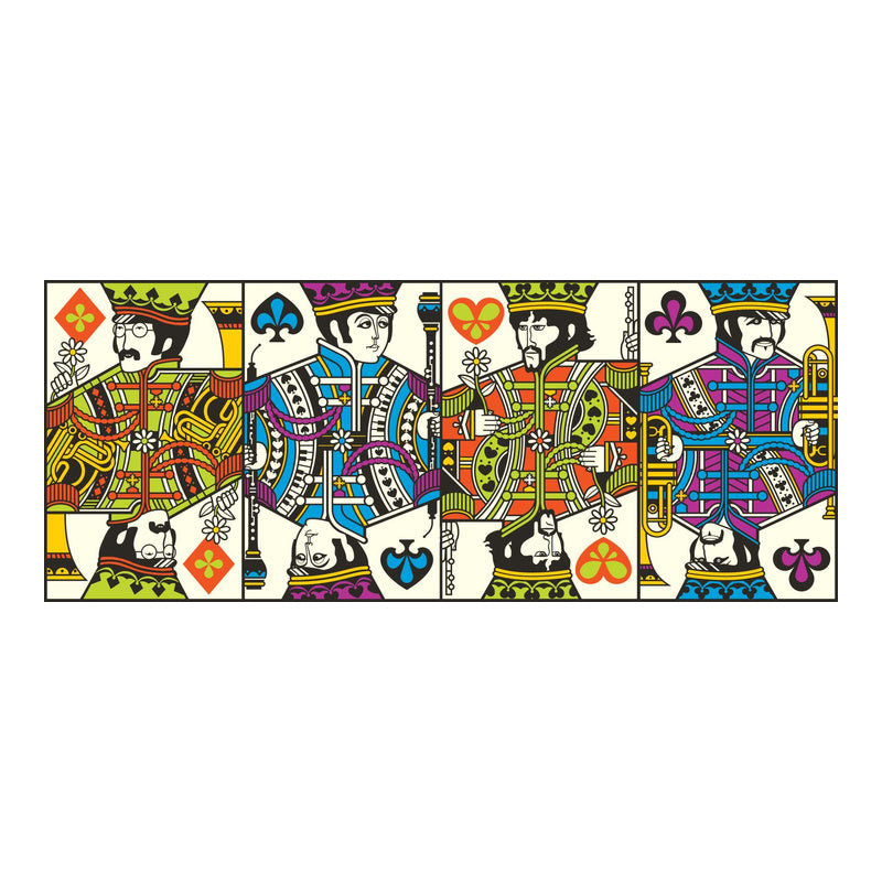the Beatles Luxury Box Set includes one each Playing Cards