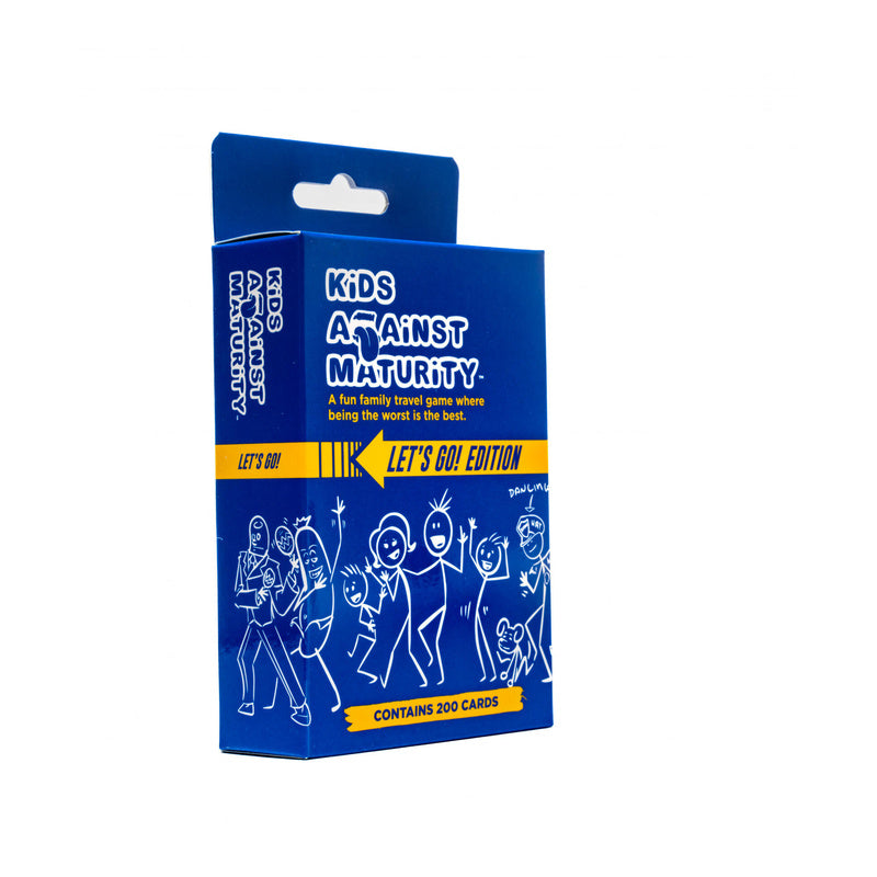 Kids Against Maturity Lets Go Edition Travel Board Game