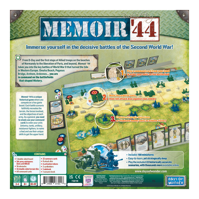 Memoir 44 Refresh Board Game