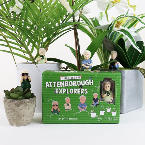 Gift Republic Mini Plant Pot Attenborough Explorers