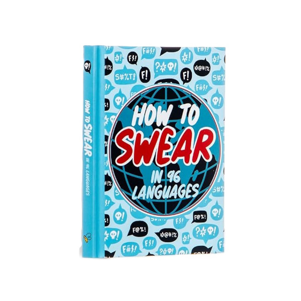 Boxer Gifts How to Swear In 96 Languages Book (96 Pages)