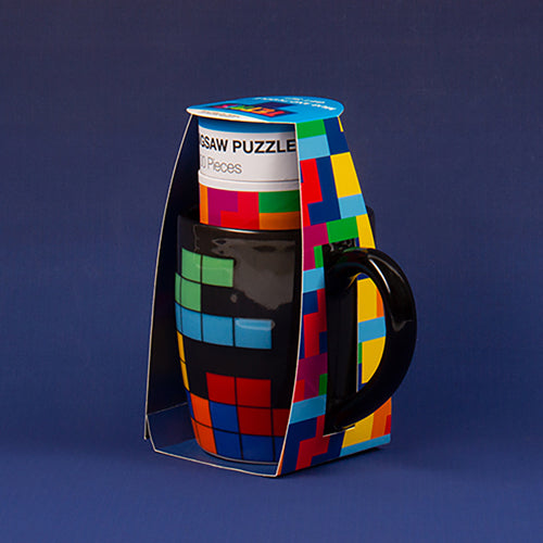 Fizz Creations Tetris Mug and Puzzle Set