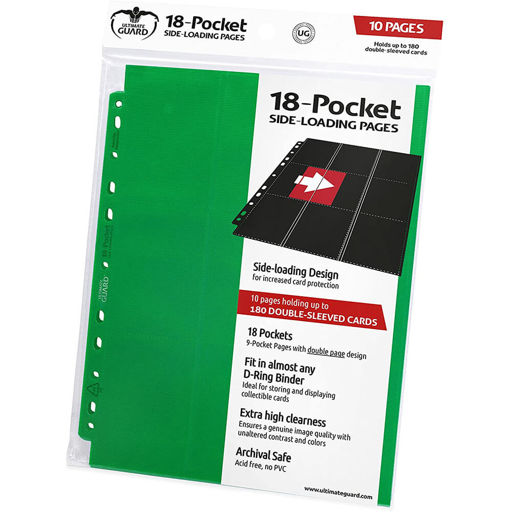 Ultimate Guard 18 Pocket-Seiten, seitlich einladbar
