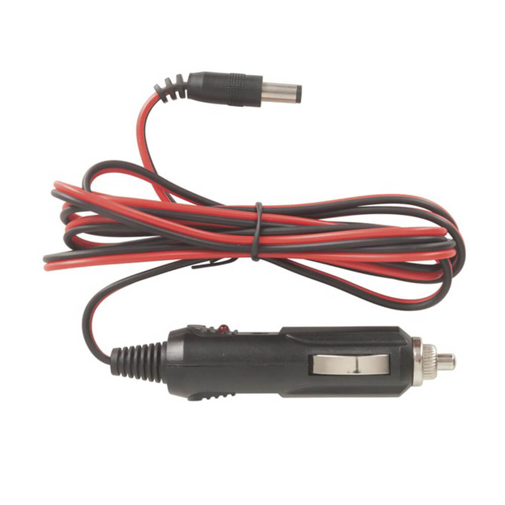 Abgesicherter Zigarettenanzünderstecker auf Gleichstromstecker