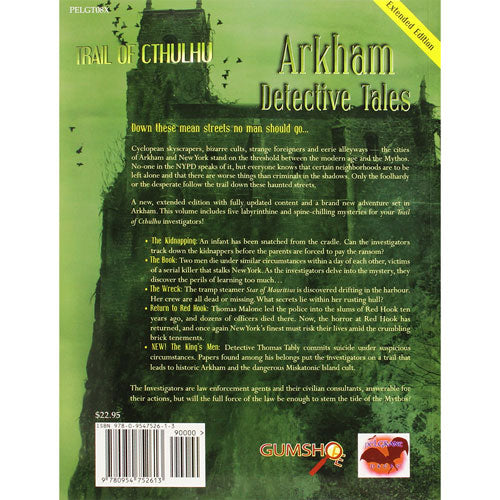 RPG Arkham Detective Tales Extended Ed. (5 Adventures)