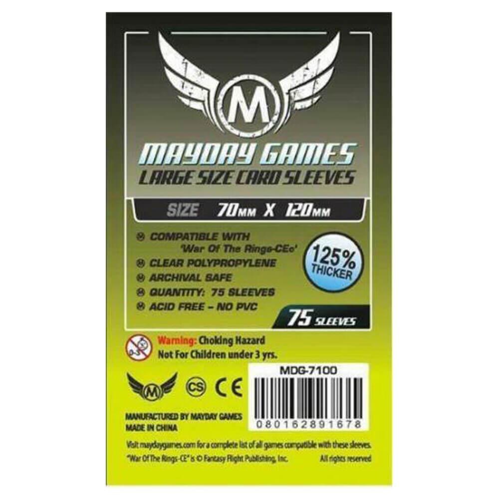 メイデイ標準スリーブ(70mm x 120mm)