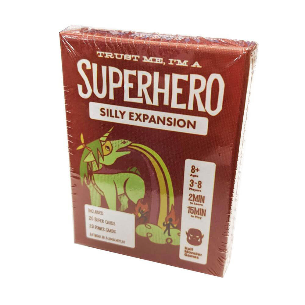 „Vertrau mir, ich bin eine Superhelden-Kartenspielerweiterung“.
