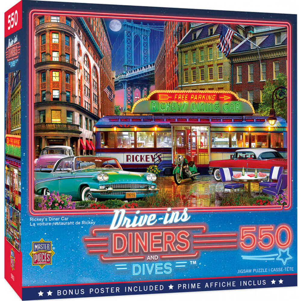 Drive-Ins Diners & Dives 550-teiliges Puzzle
