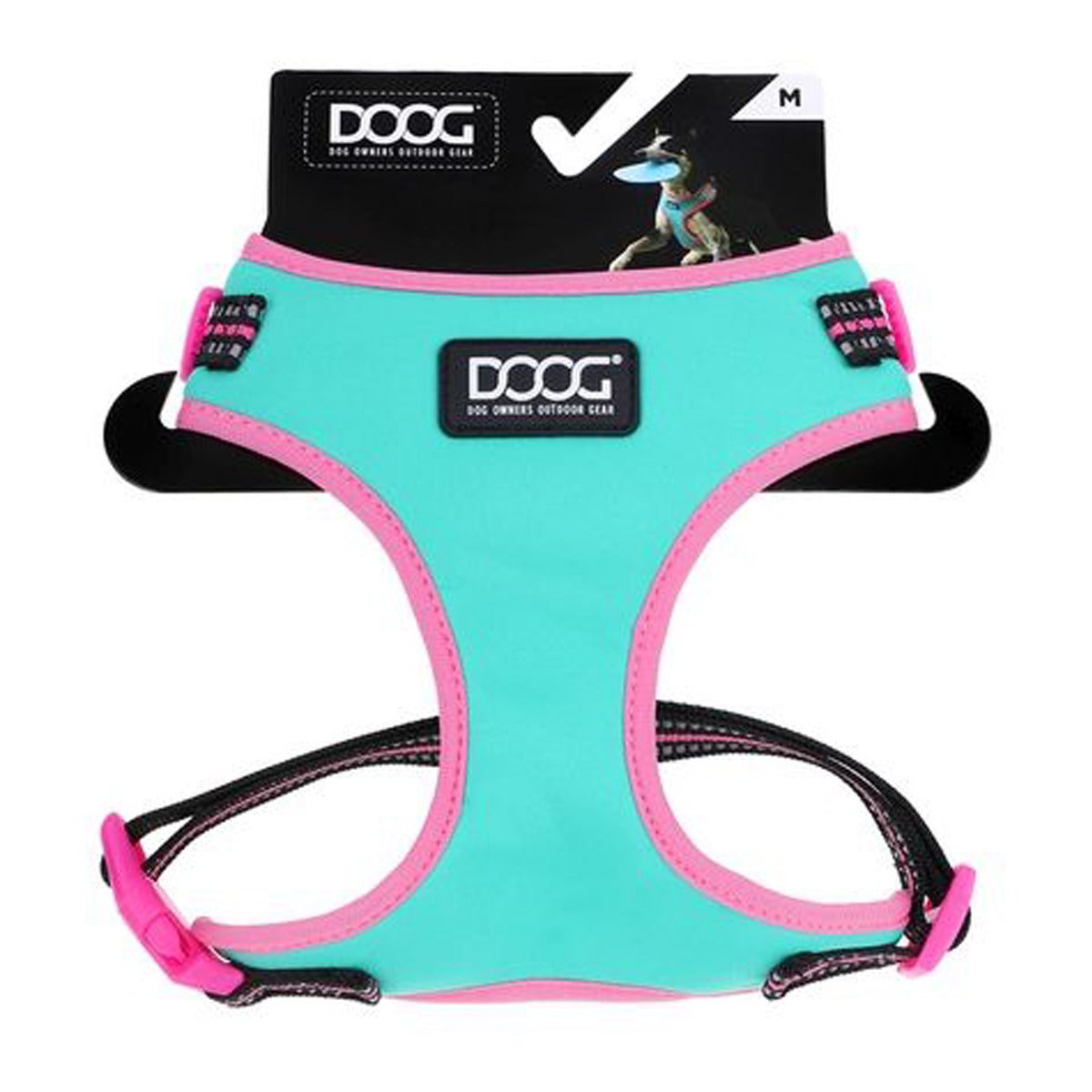 Doog Rin Tin Tin Neon Neoflex Dog Harness