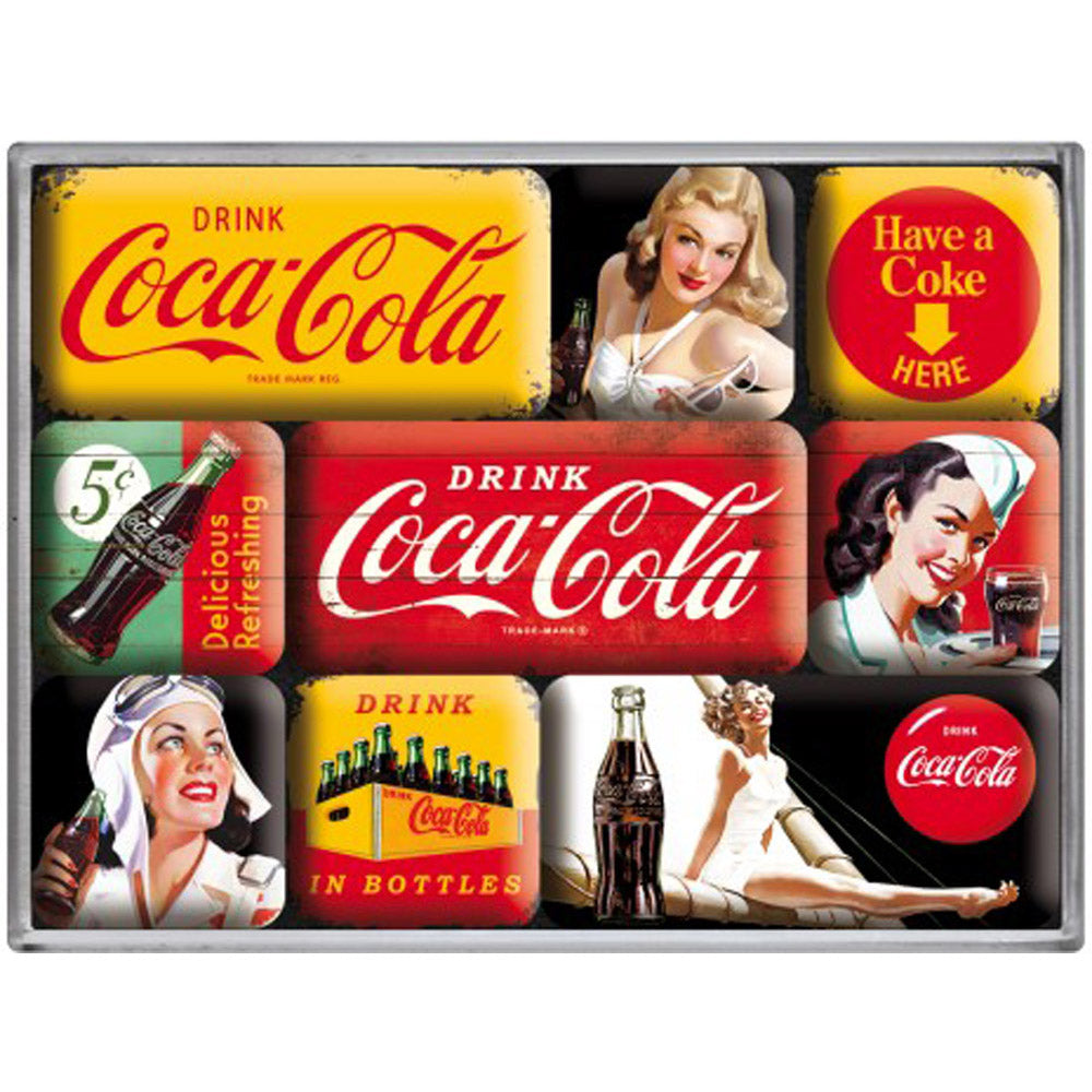 Nostalgic-Art 9-Piece Magnet Set