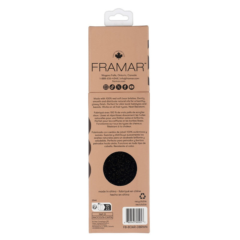 Framar Boar Hair Brush