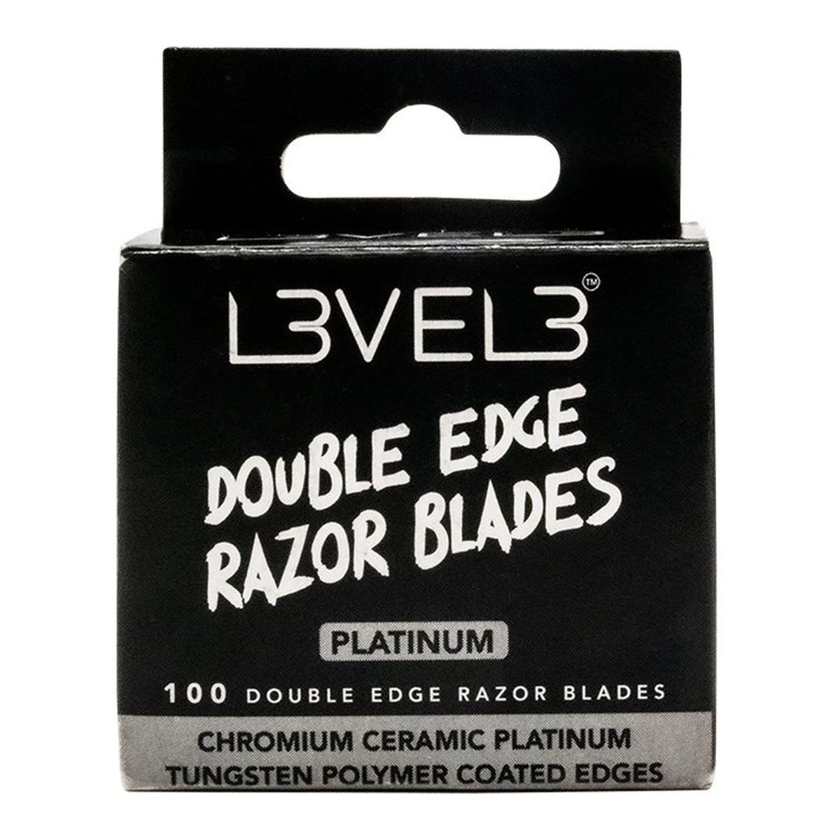 L3VEL3 Double Edge Razor Blades 100pc