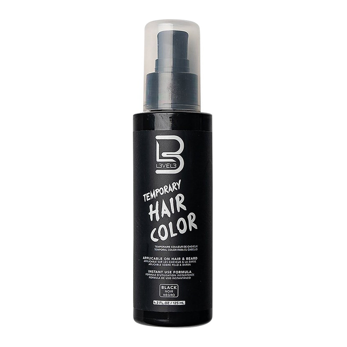 L3VEL3 Temporary Hair and Beard Colour (Black)