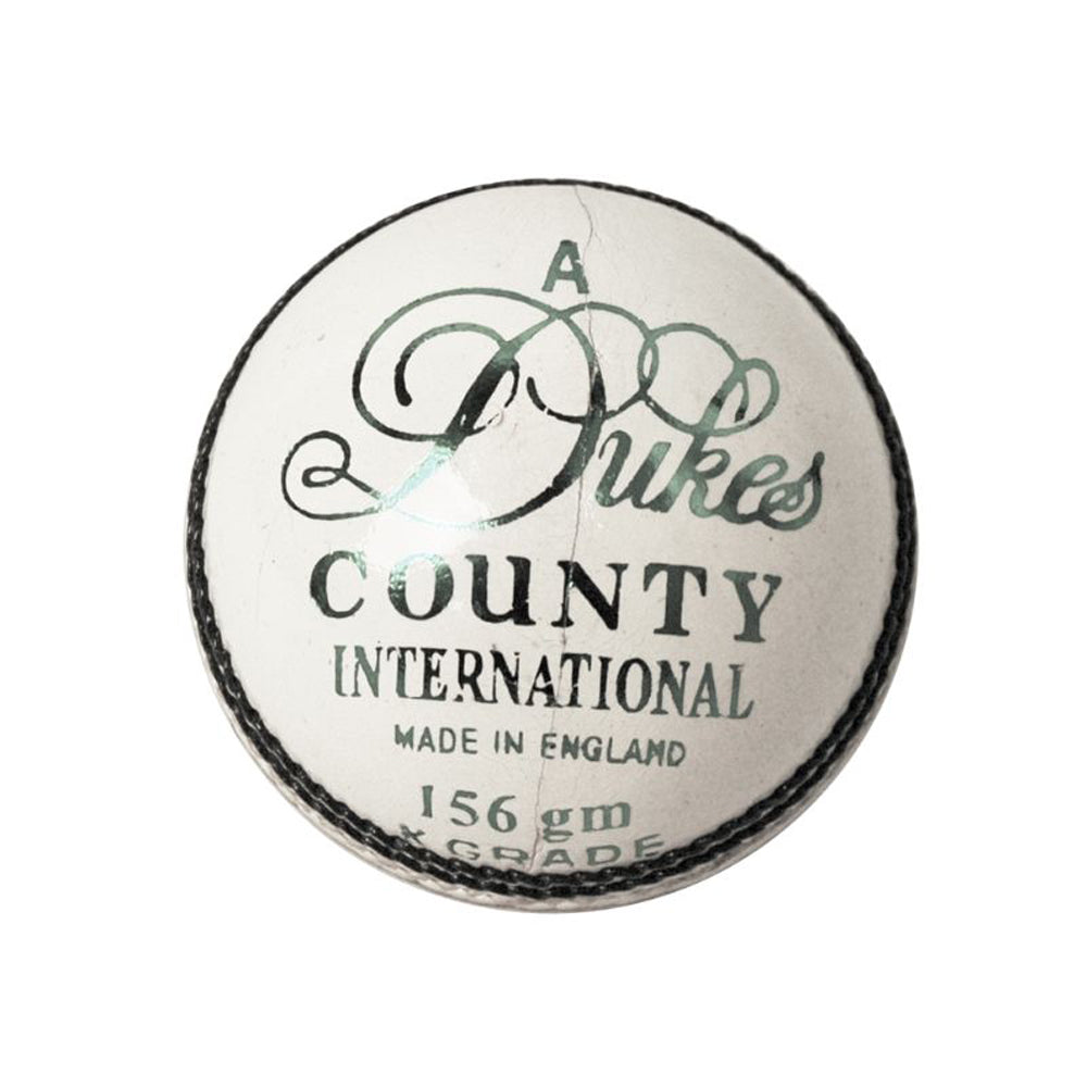 Dukes Xgrade County International Cricket Ball 156g (White)