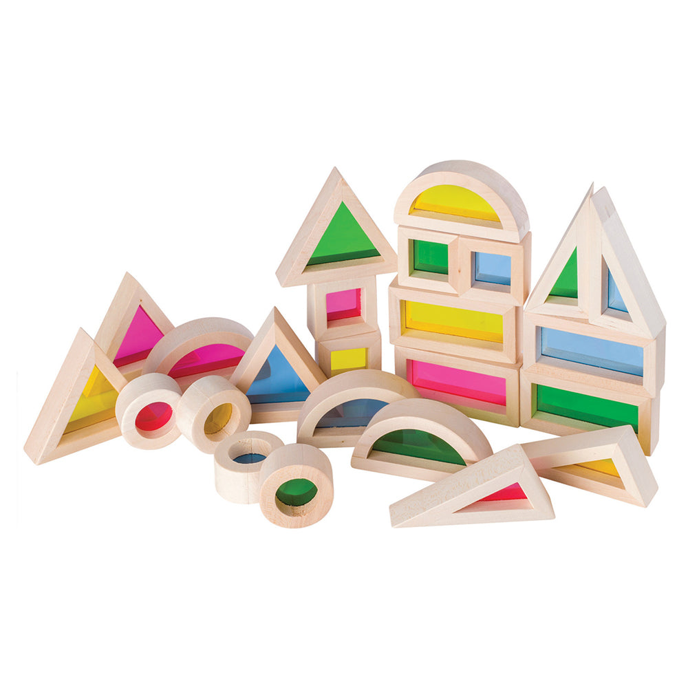 Discovery Light and Colour Blocks 24pcs