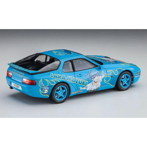 Porsche 968 Sara Mayuki with Figure 1/24 Scale Model